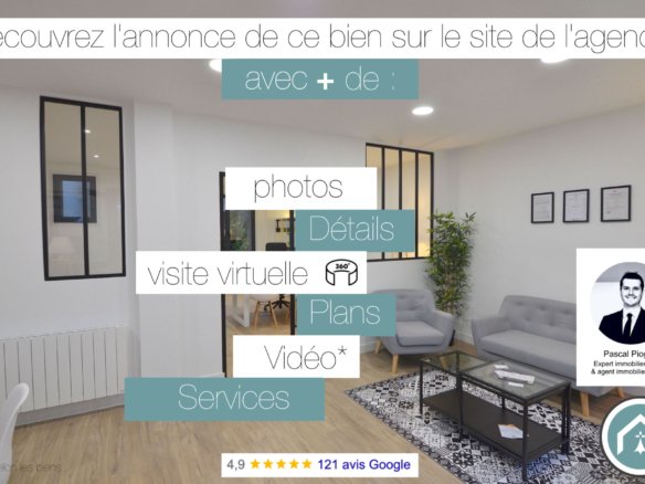 PORSPODER : magnifique vue mer pour ce cosy penty avec jardin et terrasse