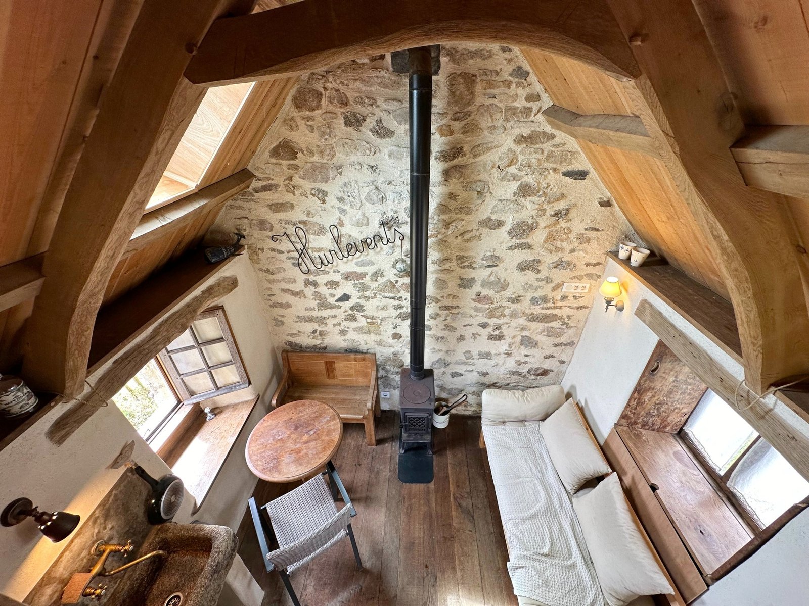 PORSPODER : magnifique vue mer pour ce cosy penty avec jardin et terrasse