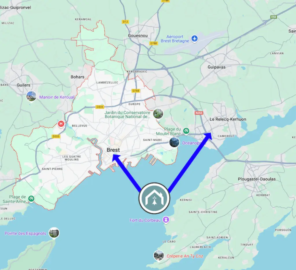 finistarmor brest et le relecq kerhuon
