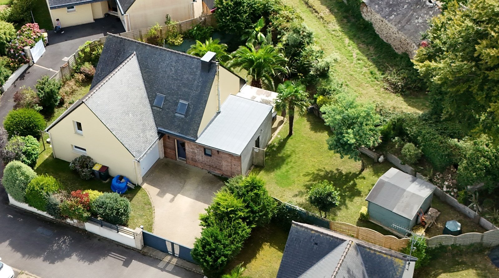 GUIPAVAS COATAUDON : Jolie maison contemporaine de 143m2 proche Vallon du Stang alar