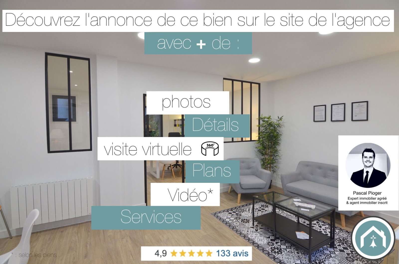 BOHARS : superbe propriété avec demeure 5 chambres, terrasse, sous-sol et 2000m² de terrain