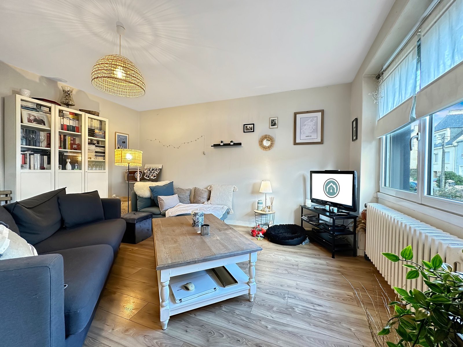 BREST : bien placée, ravissante maison cosy avec garage et jardin clos