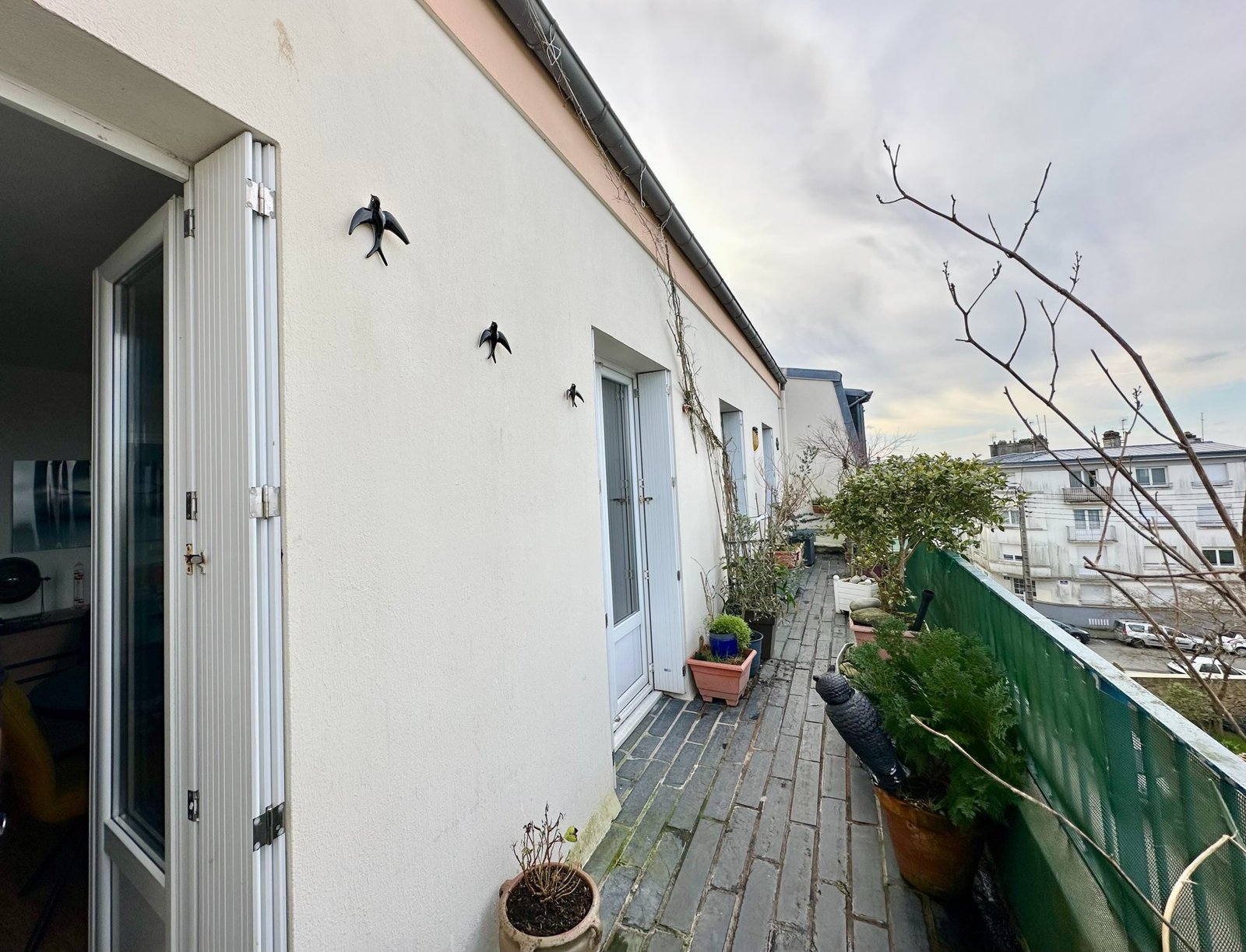 VIAGER : bel appartement de 93 m² avec 3 chambres et terrasse