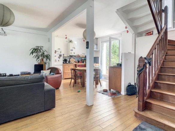 BREST : Charmante maison de ville de 130m2 avec 4 chambres et double séjour