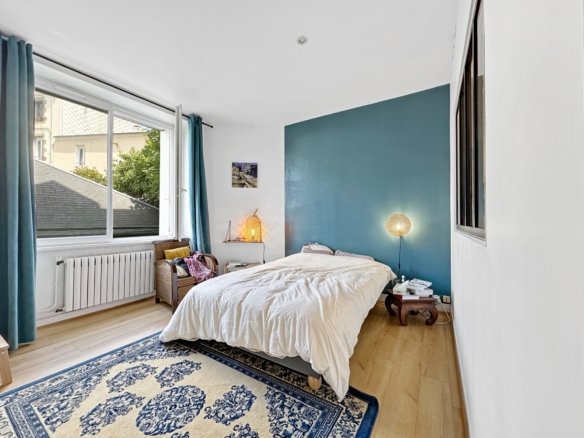 BREST SAINT MICHEL : charmant T3 cosy de 56m² sans vis-à-vis