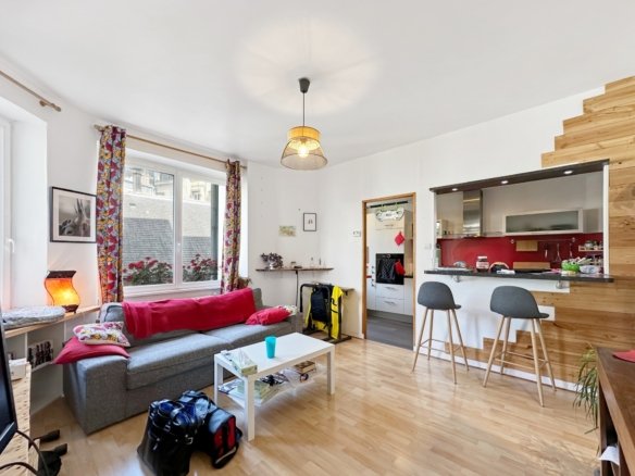 BREST SAINT MICHEL : charmant T3 cosy de 56m² sans vis-à-vis