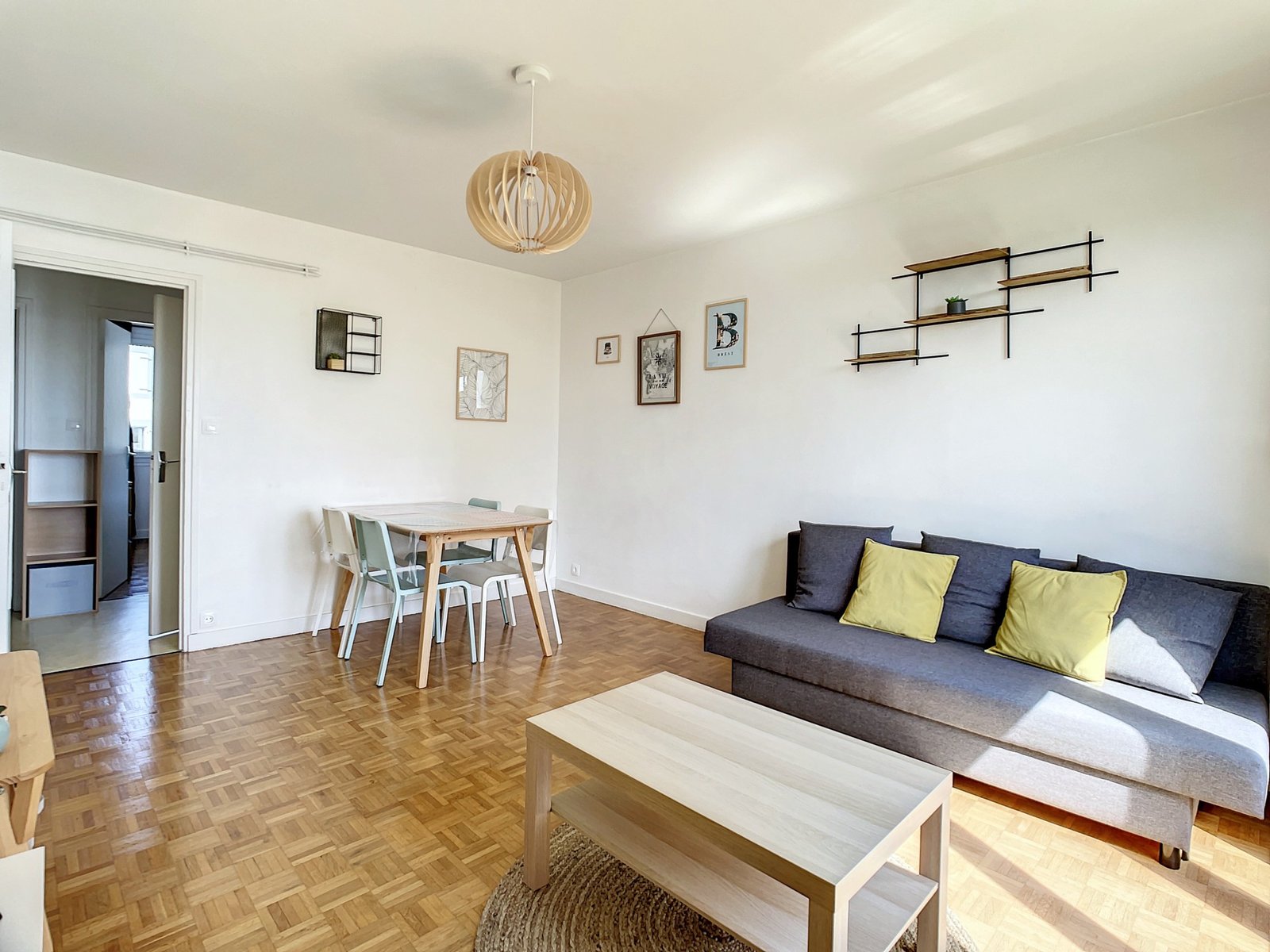 BREST LAMBEZELLEC : A louer, joli appartement T2 de 43m2