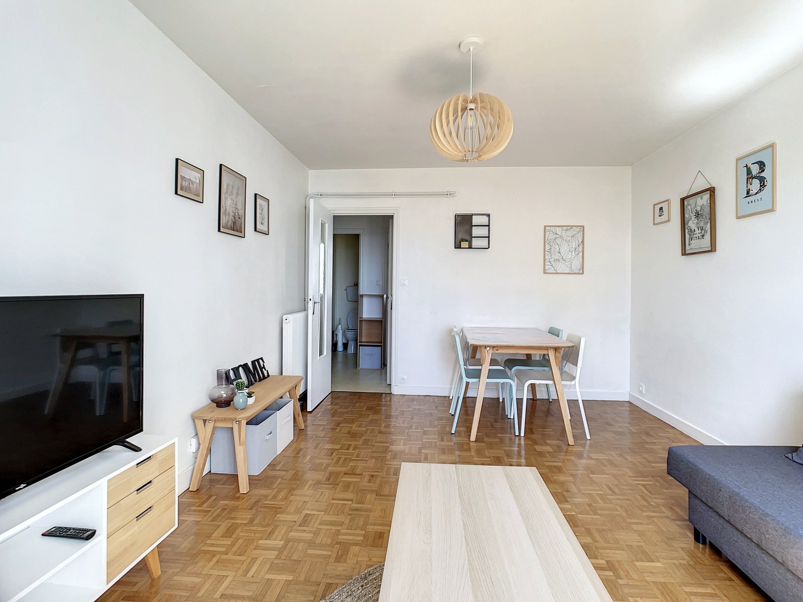 BREST LAMBEZELLEC : A louer, joli appartement T2 de 43m2