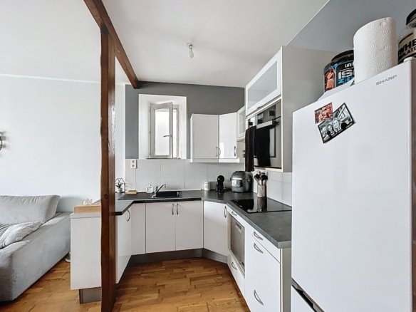 BREST SAINT MICHEL : Bel appartement T2 au dernier étage avec vue rade