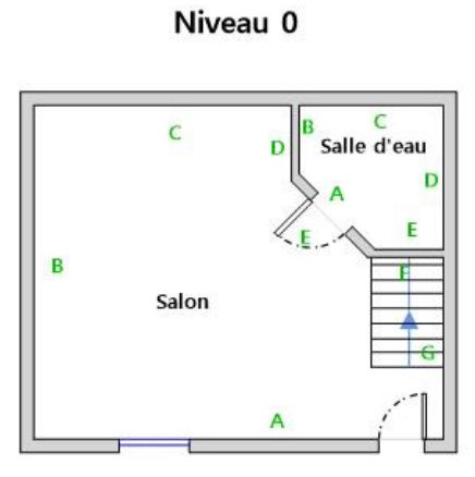 LOGONNA-DAOULAS : Dans le bourg, en impasse, jolie maison en pierre de 1650 à rénover