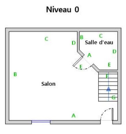 LOGONNA-DAOULAS : Dans le bourg, en impasse, jolie maison en pierre de 1650 à rénover
