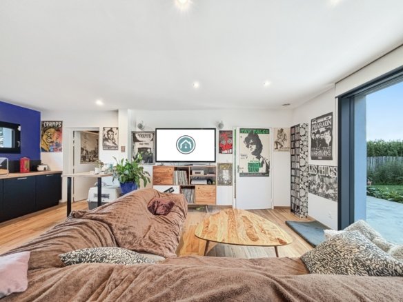 GUIPAVAS : Belle contemporaine d’architecte 7 pièces neuve en viager