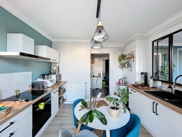 BREST SAINT MICHEL : Bel appartement de 82m2 proche Boulevard Gambetta