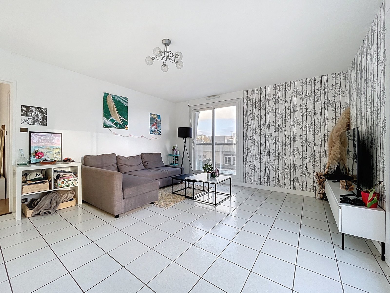 BREST : Bel appartement T4 avec triple exposition et grand balcon