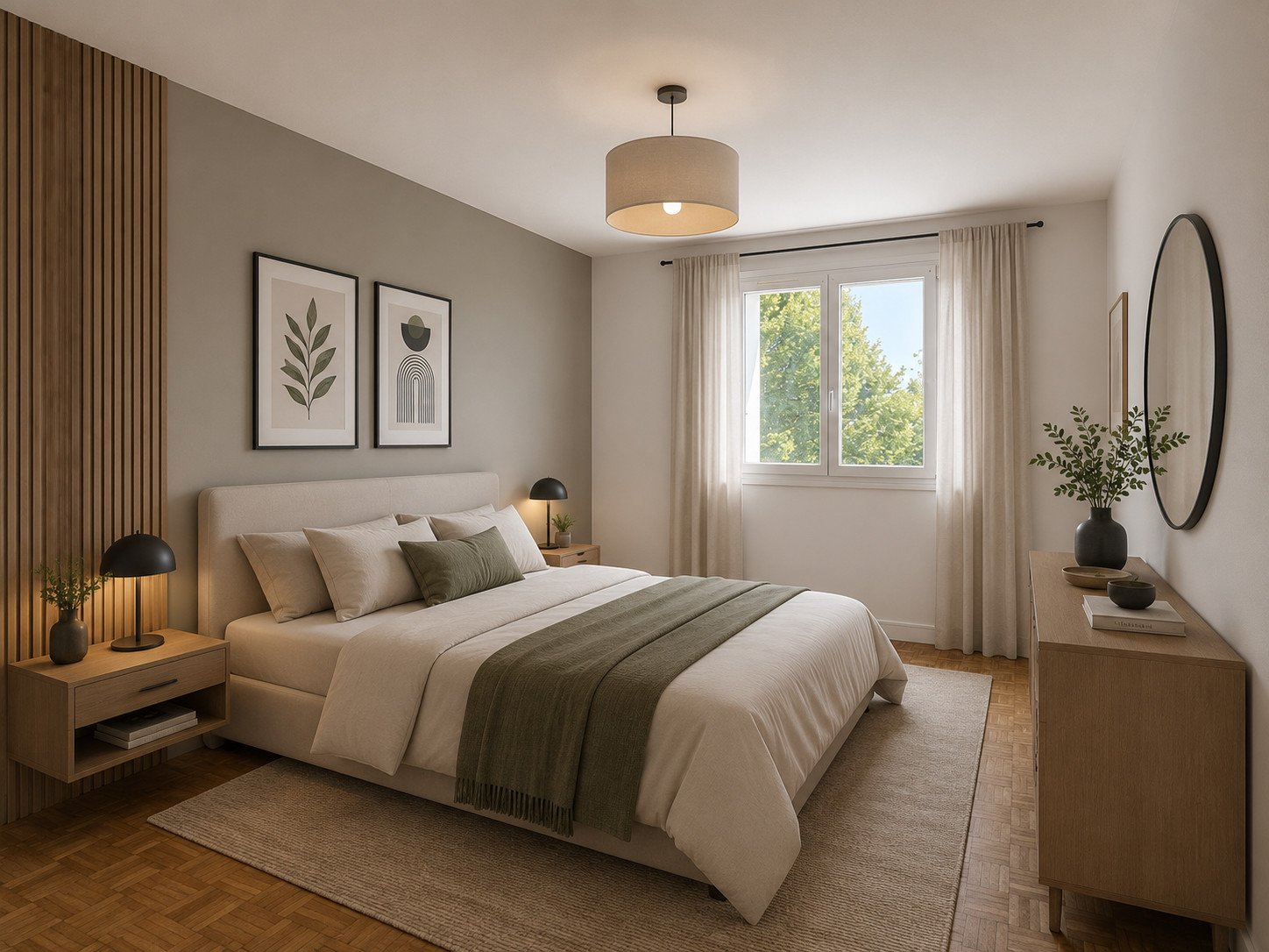 BREST GUELMEUR : Bel appartement T2 de 45m2 en dernier étage