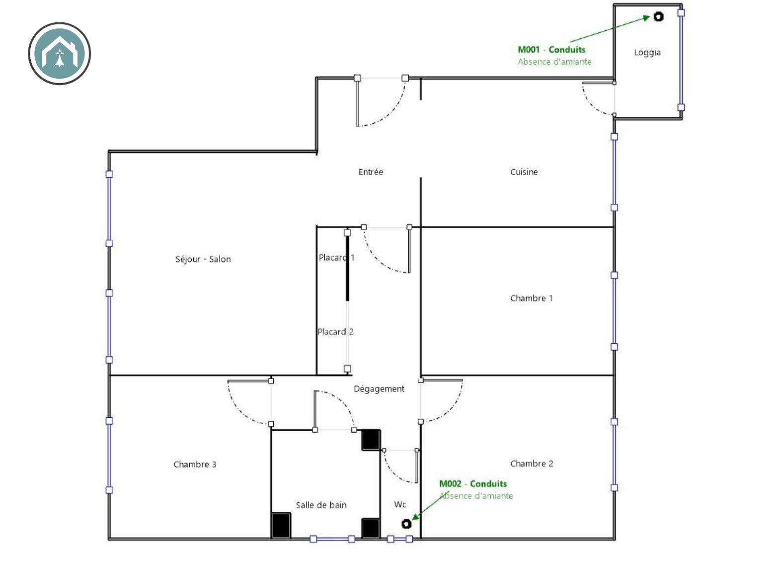 BREST : A LOUER, CHARMANT APPARTMEMENT NON MEUBLÉ, T4 DE 79 M² AVEC GARAGE