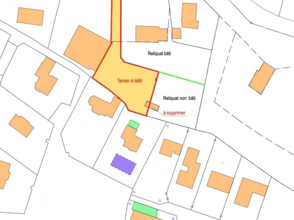 EXCLUSIVITÉ KERNILIS: A vendre terrain libre de constructeur