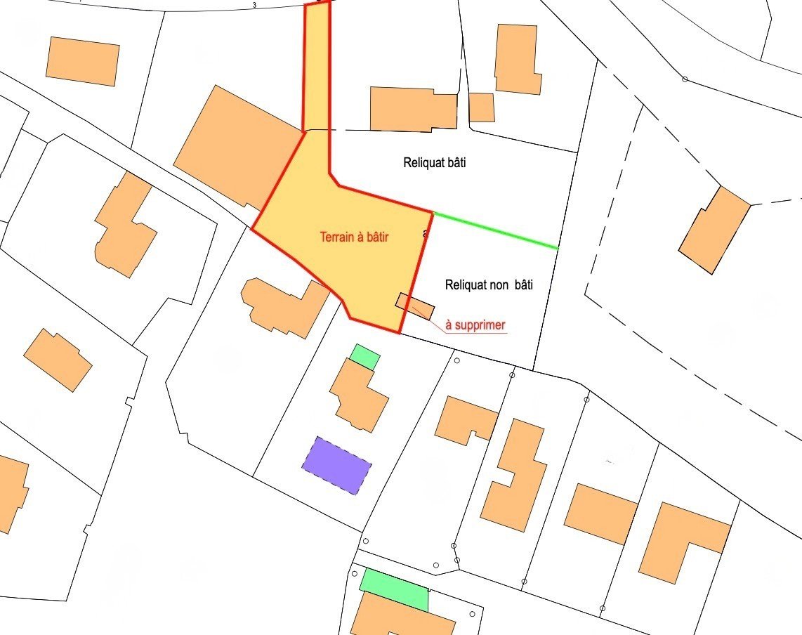 EXCLUSIVITÉ KERNILIS: A vendre terrain libre de constructeur