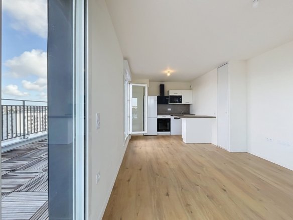 EXCLUSIVITÉ BREST : À LOUER APPARTEMENT NEUF T3, AVEC TERRASSE ET PARKING EN VIDE