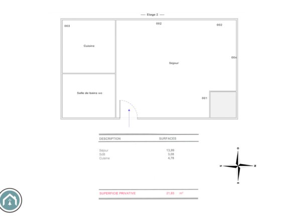 EXCLUSIVITE : Studio à louer Brest