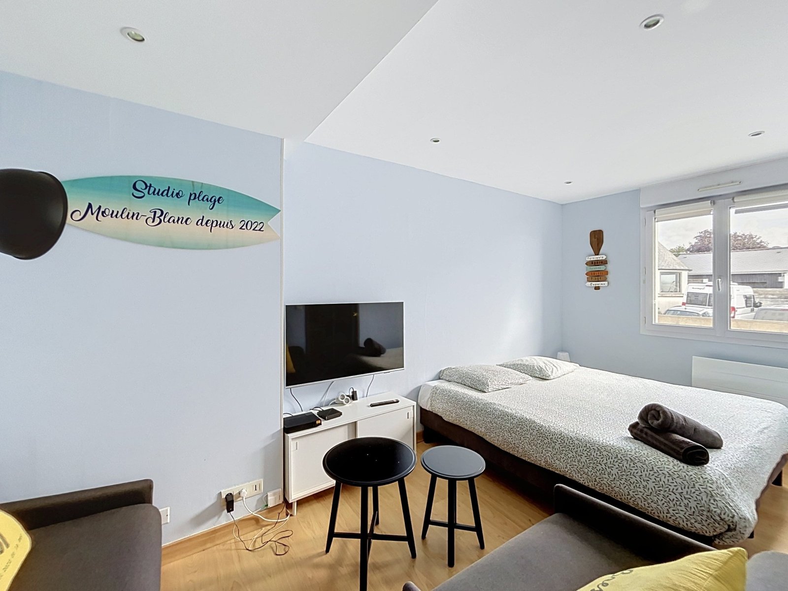 MOULIN BLANC : Joli studio rénové vendu meublé, idéal pour investisseur